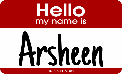 Hello my name is Arsheen png download