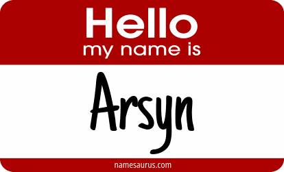 Hello my name is Arsyn png download