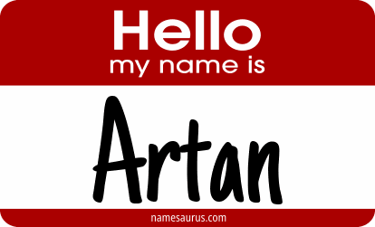 Hello my name is Artan png download