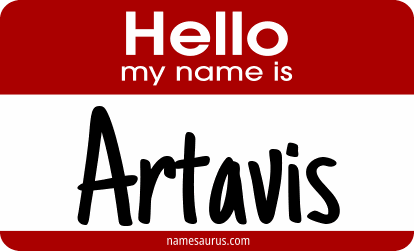 Hello my name is Artavis png download