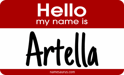 Hello my name is Artella png download