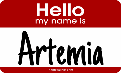 Hello my name is Artemia png download