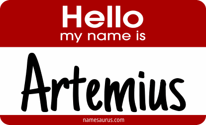 Hello my name is Artemius png download