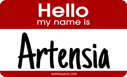 Hello my name is Artensia png download