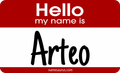 Hello my name is Arteo png download