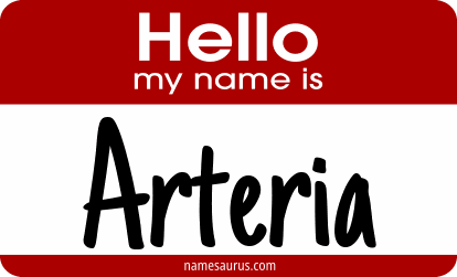 Hello my name is Arteria png download