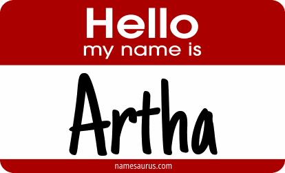 Hello my name is Artha png download