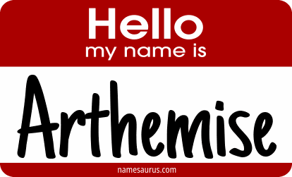 Hello my name is Arthemise png download