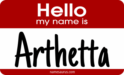 Hello my name is Arthetta png download