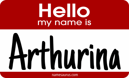Hello my name is Arthurina png download