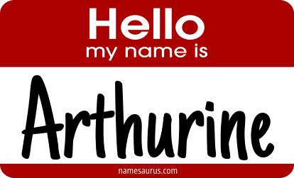 Hello my name is Arthurine png download
