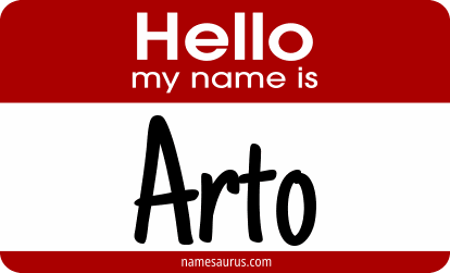 Hello my name is Arto png download