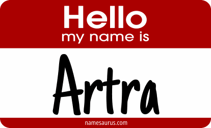 Hello my name is Artra png download