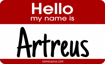 Hello my name is Artreus png download