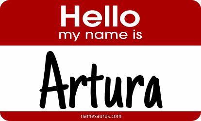 Hello my name is Artura png download
