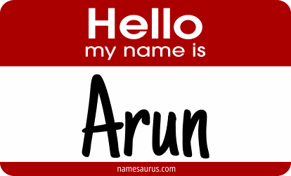 Hello my name is Arun png download