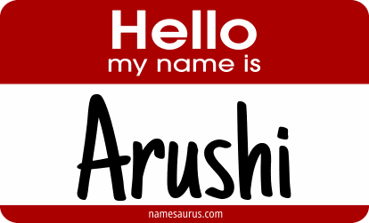 Hello my name is Arushi png download