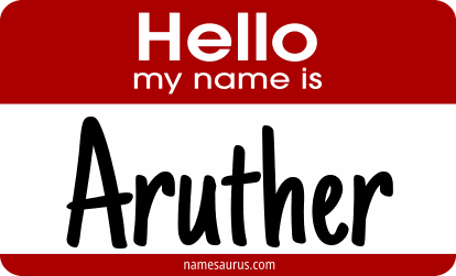 Hello my name is Aruther png download