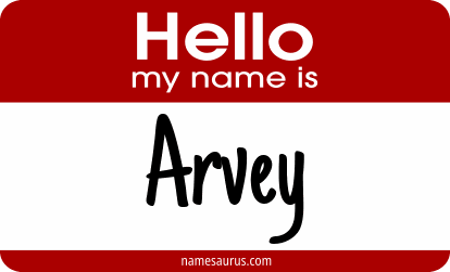 Hello my name is Arvey png download