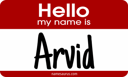 Hello my name is Arvid png download