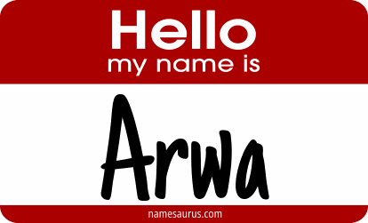 Hello my name is Arwa png download