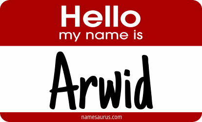 Hello my name is Arwid png download