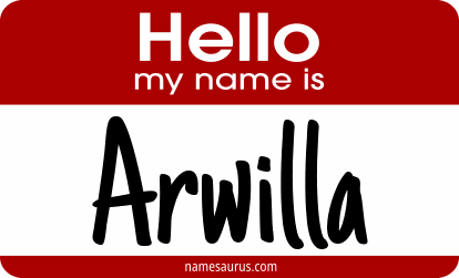 Hello my name is Arwilla png download