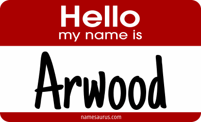 Hello my name is Arwood png download