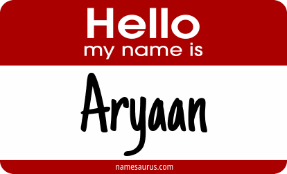 Hello my name is Aryaan png download