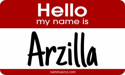 Hello my name is Arzilla png download