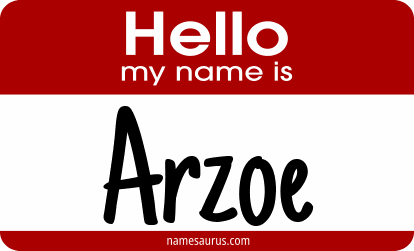 Hello my name is Arzoe png download