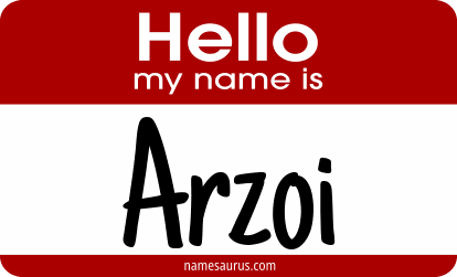 Hello my name is Arzoi png download