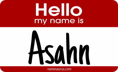 Hello my name is Asahn png download