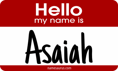 Hello my name is Asaiah png download