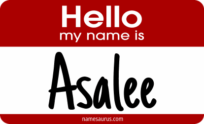 Hello my name is Asalee png download