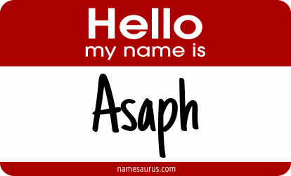 Hello my name is Asaph png download