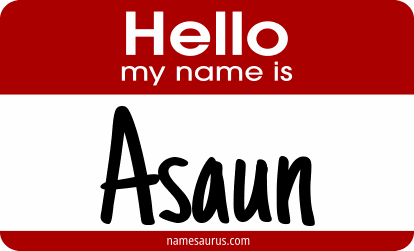 Hello my name is Asaun png download