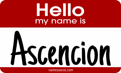 Hello my name is Ascencion png download