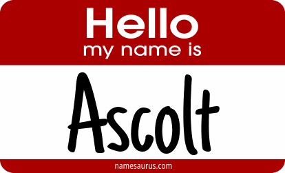 Hello my name is Ascolt png download