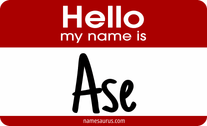 Hello my name is Ase png download