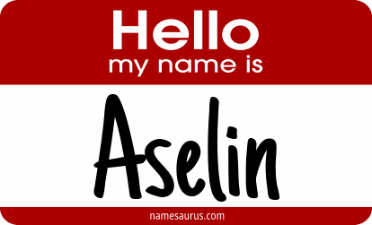 Hello my name is Aselin png download