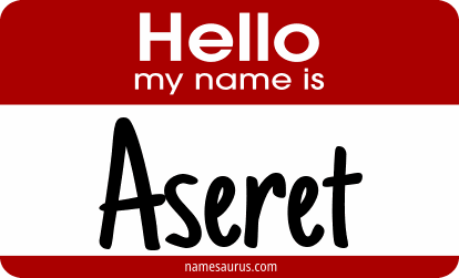 Hello my name is Aseret png download