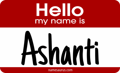 Hello my name is Ashanti png download
