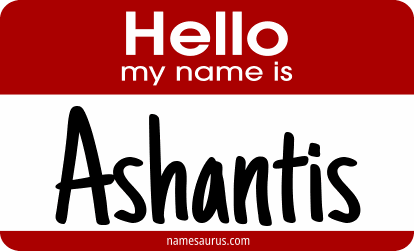Hello my name is Ashantis png download