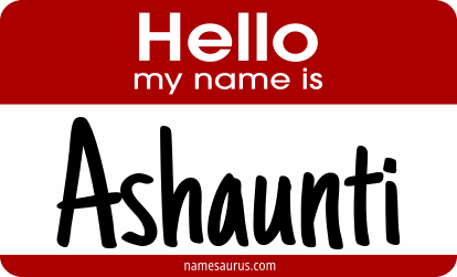 Hello my name is Ashaunti png download