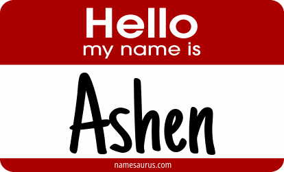 Hello my name is Ashen png download