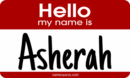 Hello my name is Asherah png download