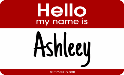 Hello my name is Ashleey png download
