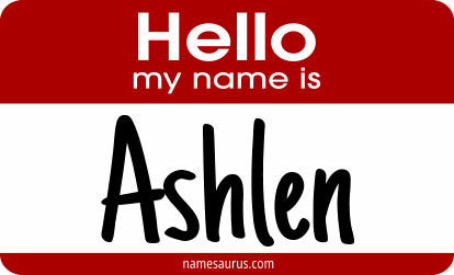 Hello my name is Ashlen png download