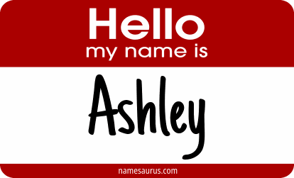 Hello my name is Ashley png download
